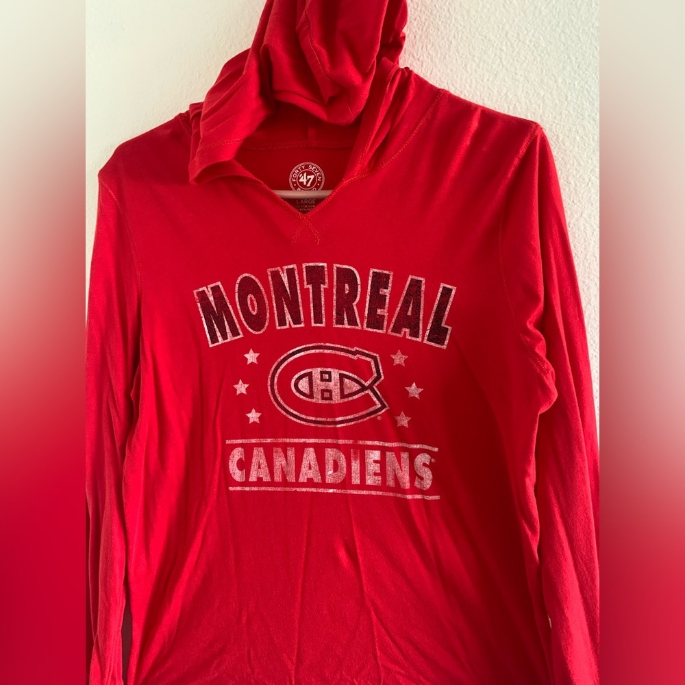Women’s Montreal Canadians Long Sleeve hoodie